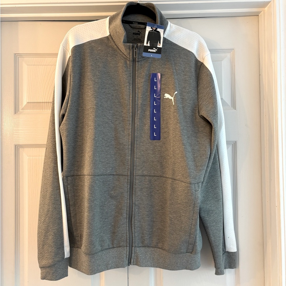 Puma men’s jacket gray